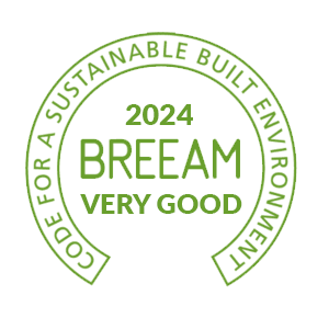 Certifikace BREEAM VERY GOOD